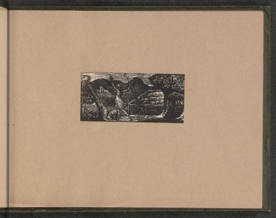 Pasterz przegania wilka autorstwa William Blake
