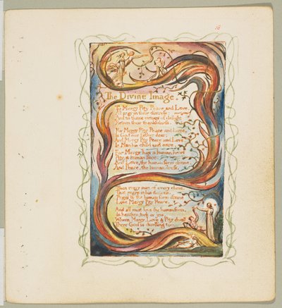 Pieśni niewinności i doświadczenia: Obraz Boży, ca. 1825. autorstwa William Blake