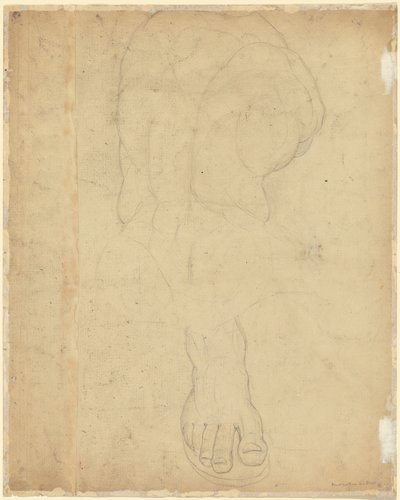 Tułów Belwederu [verso] autorstwa William Blake