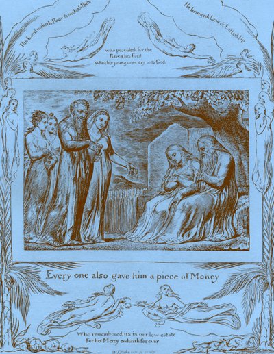 Ilustracje Księgi Hioba autorstwa Williama Blakea autorstwa William Blake