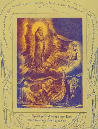 Ilustracje Księgi Hioba autorstwa Williama Blakea autorstwa William Blake