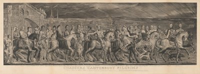 Pielgrzymi z Canterbury autorstwa William Blake