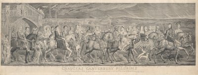 Pielgrzymi z Canterbury autorstwa William Blake