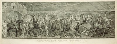Pielgrzymi z Canterbury autorstwa William Blake