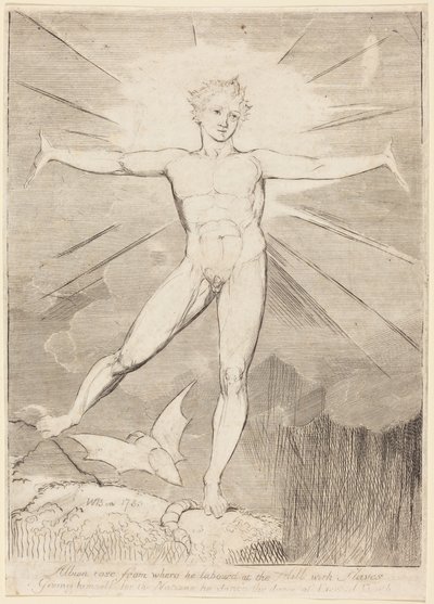 Taniec Albionu (Radosny dzień) autorstwa William Blake
