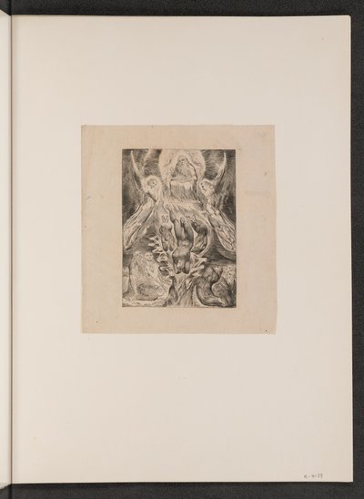 Upadek Szatana autorstwa William Blake
