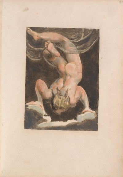 Pierwsza Księga Urizena, płyta 15 (Bentley 14) autorstwa William Blake