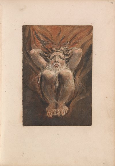 Pierwsza Księga Urizena, Tablica 21 (Bentley 16) autorstwa William Blake