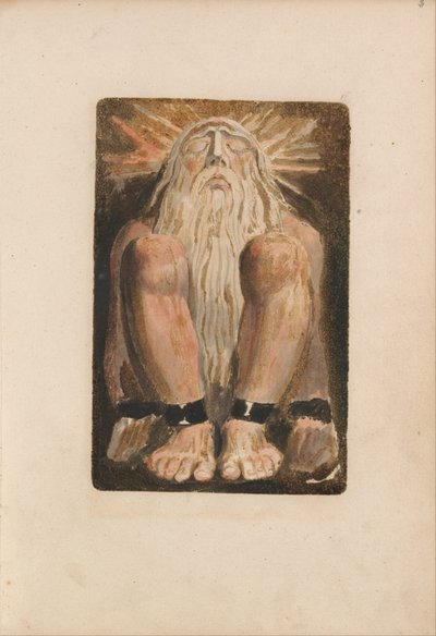 Pierwsza Księga Urizena, płyta 3 (Bentley 22) autorstwa William Blake