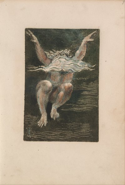 Pierwsza Księga Urizena, płyta 7 (Bentley 12) autorstwa William Blake