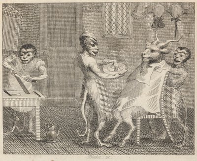 Koza bez brody autorstwa William Blake