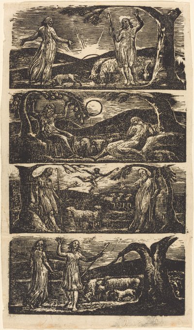 Pastorałki Wergiliusza autorstwa William Blake