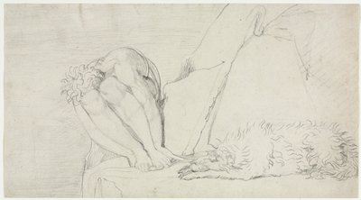 Sama myśl o śmierci, strach niszczy autorstwa William Blake