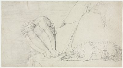 Tylko myśl o śmierci, strach niszczy, c. 1795. autorstwa William Blake