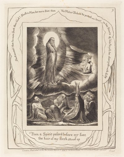 Wizja Elifaza autorstwa William Blake