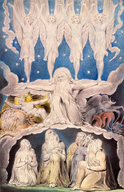 Kiedy poranne gwiazdy śpiewały razem autorstwa William Blake