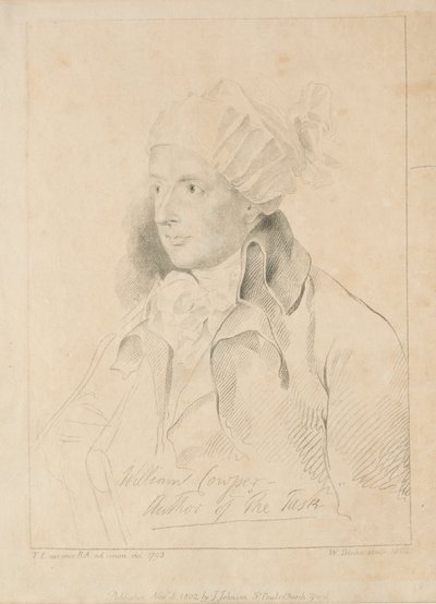 William Cowper autorstwa William Blake