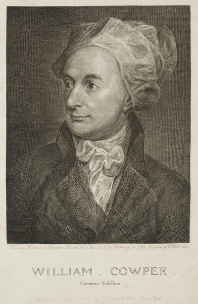 William Cowper, 1802. autorstwa William Blake