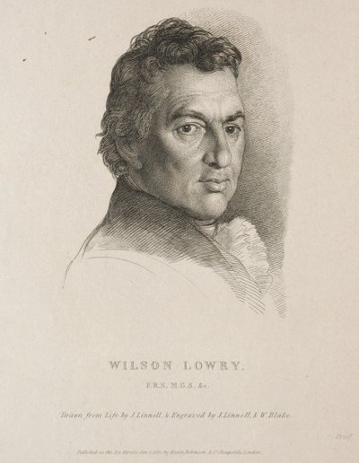 Wilson Lowry, 1825. autorstwa William Blake