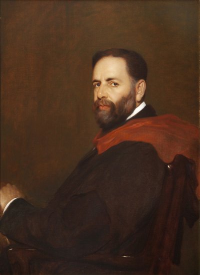 Sir Thomas Herbert Warren, prezes Magdalen College autorstwa William Blake Richmond