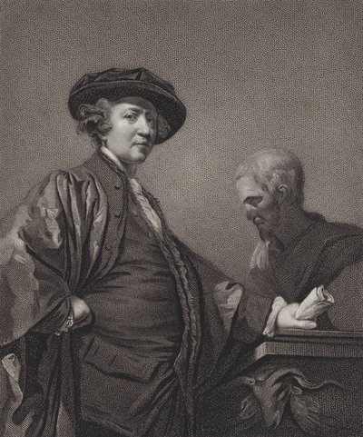 Sir Joshua Reynolds, Rycerz, 1811. autorstwa William Bond
