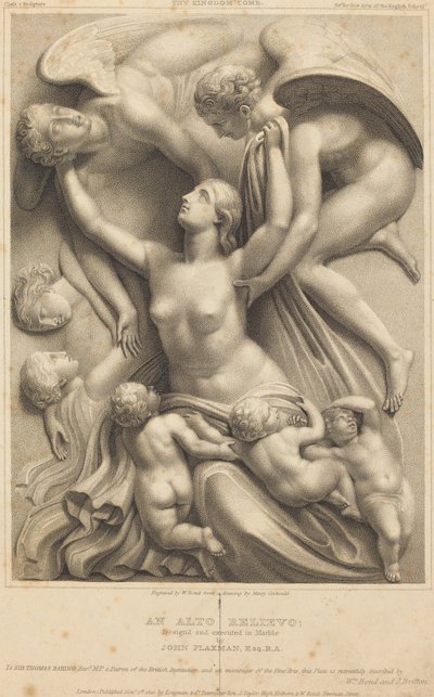 Przyjdź królestwo Twe (pomnik Sir Thomasa Bartinga) autorstwa William Bond after Henry Corbould after John Flaxman