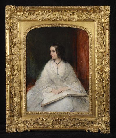 Portret Jane Fortescue Seymour, pani Coleridge, ok. 1862 r. autorstwa William Boxall