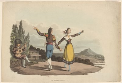 The Boleras Dance, grawerowane przez Johna Heaviside