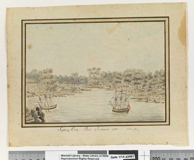 Opp. p. 84. Zatoka Sydney, Port Jackson. 1788