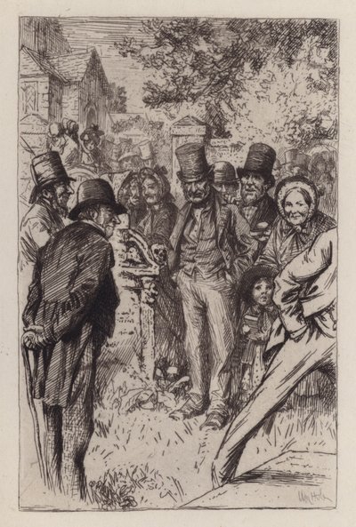 Nieodgadniony, bezfusowy Wratch (grawerunek) autorstwa William Brassey (after) Hole