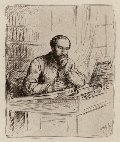 John Kirkpatrick, profesor prawa konstytucyjnego i historii (rycina) autorstwa William Brassey (after) Hole