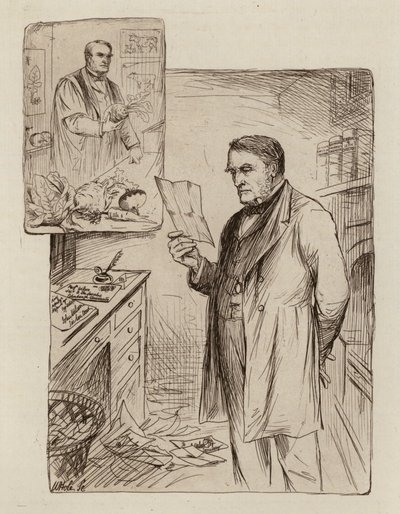 John Wilson, profesor rolnictwa i gospodarki wiejskiej (rycina) autorstwa William Brassey (after) Hole