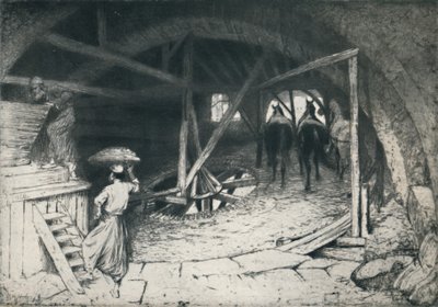 Młyn Galilejski, koniec XIX i początek XX wieku, 1922. autorstwa William Brassey Hole