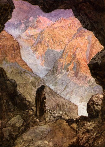 Eliasz na pustyni Horeb - Biblia autorstwa William Brassey Hole