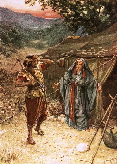 Jael i Sisera autorstwa William Brassey Hole