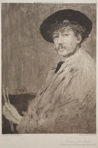 James McNeill Whistler autorstwa William Brassey Hole
