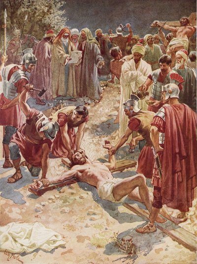 Jezus ukrzyżowany autorstwa William Brassey Hole