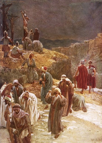 Jezus oddający ducha autorstwa William Brassey Hole