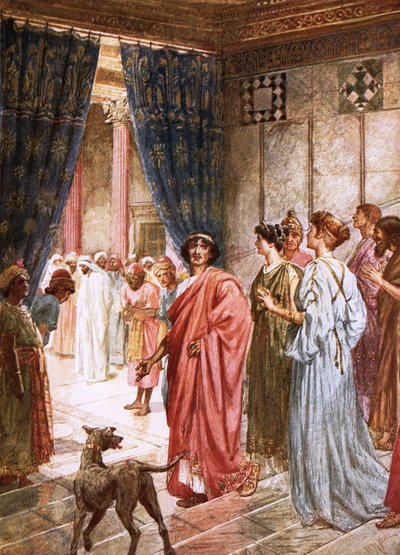 Piłat wysyła Jezusa do Heroda autorstwa William Brassey Hole