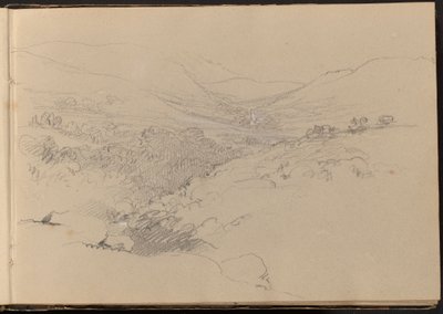 Scena Doliny autorstwa William Brockedon