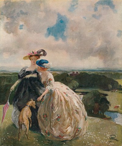 W parku, Dalswinton, 1904, 1906 autorstwa William Bruce Ellis Ranken