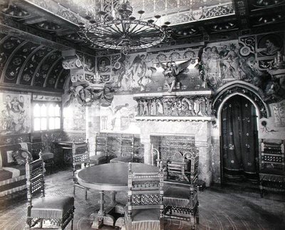 Jadalnia w Domu Williama Burgesa (zdjęcie) autorstwa William Burges