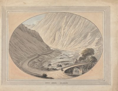 Pont Aber Glaslyn autorstwa William Burgess
