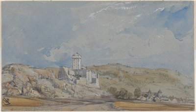 Zamek w Lourdes autorstwa William Callow