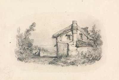 Chałupa w Krajobrazie autorstwa William Callow