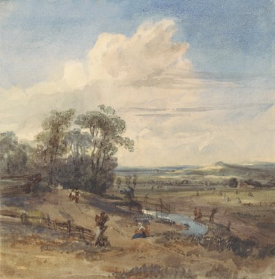 Krajobraz po Wynants (w Luwrze) autorstwa William Callow