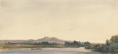 Mont-Valérien z Bois de Boulogne autorstwa William Callow