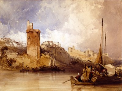 Villeneuve Les Awinion autorstwa William Callow