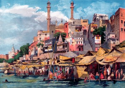Benares, Indie, 1857. autorstwa William Carpenter