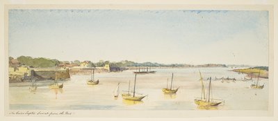 Rzeka Tapti, Surat od forte (łodzi) autorstwa William Carpenter